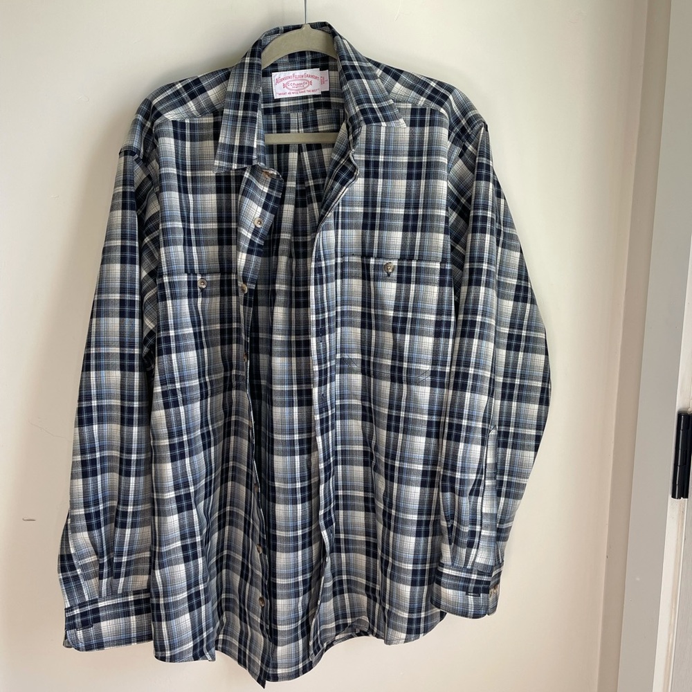Men’s Vintage Filson button down shirt 100% wool